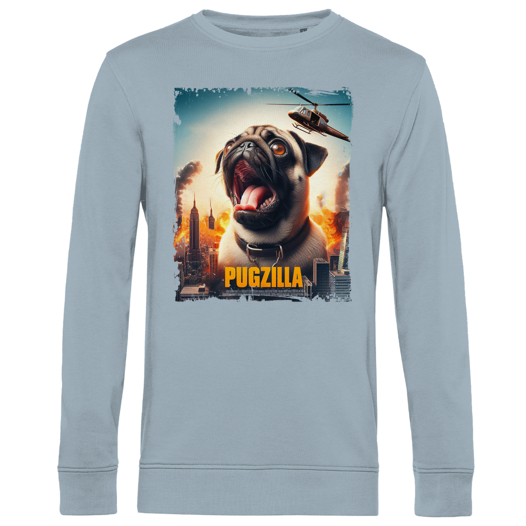 Herren Premium Bio Sweatshirt Pugzilla