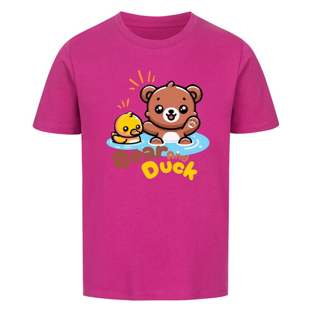 Bear and Duck Premium Shirt Kids - Kanimal - T-Shirt - MarketPrint