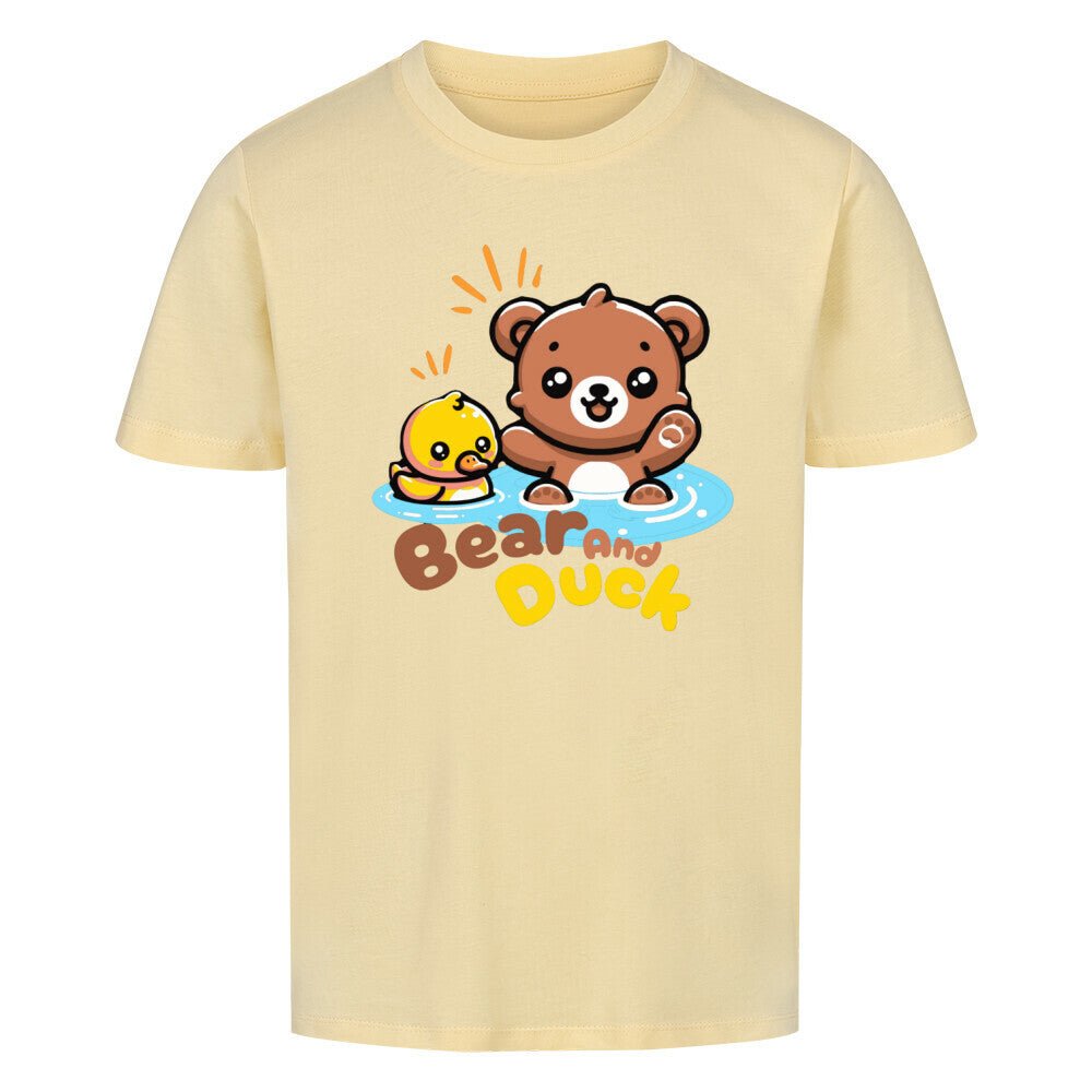 Bear and Duck Premium Shirt Kids - Kanimal - T-Shirt - MarketPrint