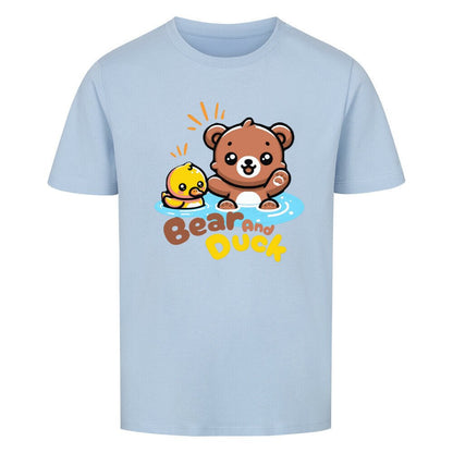 Bear and Duck Premium Shirt Kids - Kanimal - T-Shirt - MarketPrint