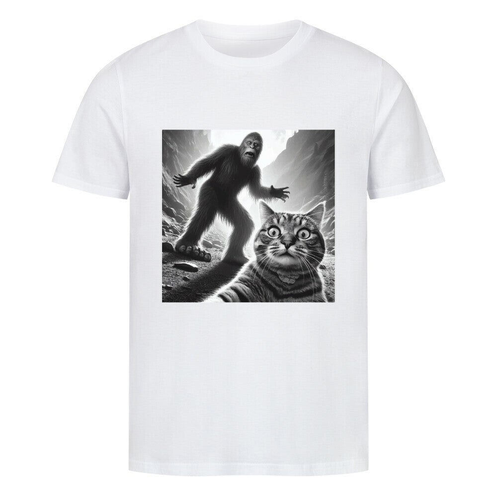 Bigfoot Selfie Fail Premium Herren T-Shirt - Kanimal - T-Shirt - MarketPrint