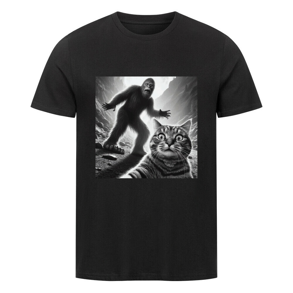 Bigfoot Selfie Fail Premium Herren T-Shirt - Kanimal - T-Shirt - MarketPrint