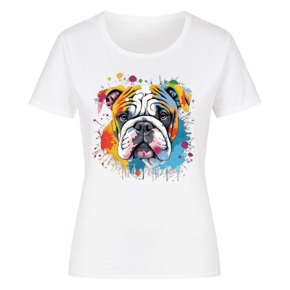 Bulldogge T-Shirt Damen - Kanimal - T-Shirt - MarketPrint