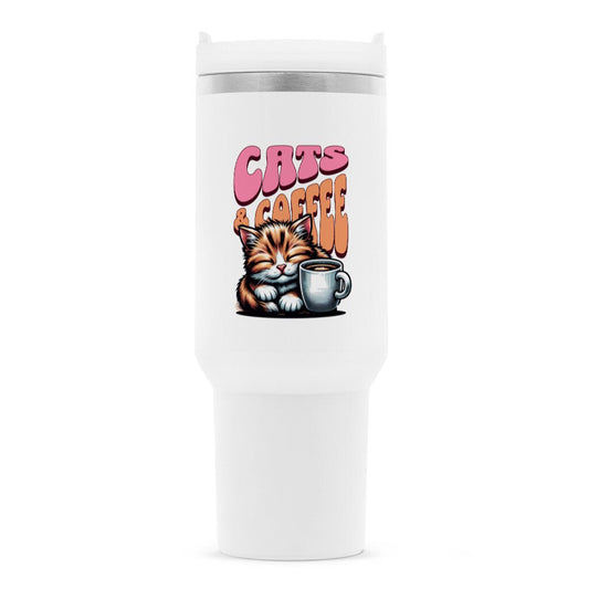 Cats & Coffee Thermobecher - Kanimal - Mug - MarketPrint