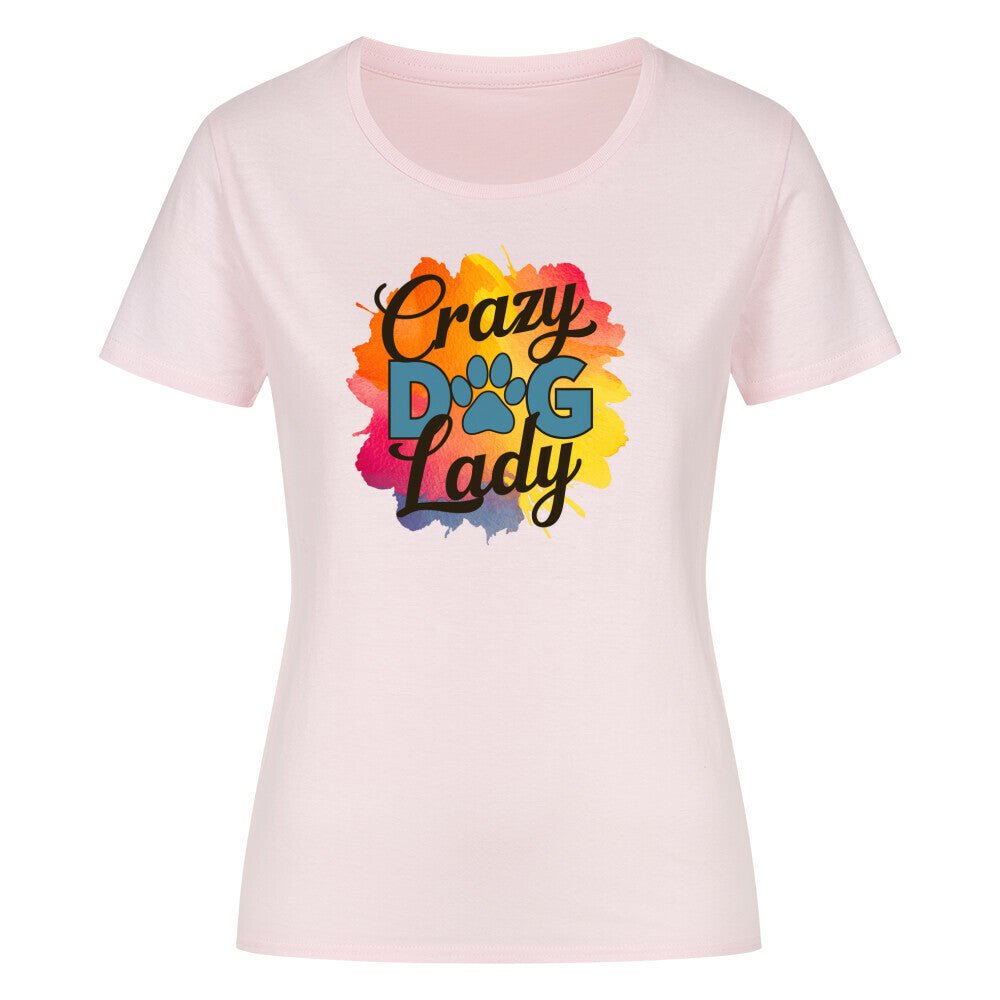 Crazy Dog Lady Damen T-Shirt - Kanimal - T-Shirt - MarketPrint