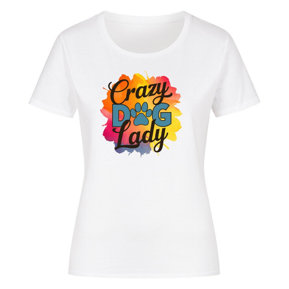 Crazy Dog Lady Damen T-Shirt - Kanimal - T-Shirt - MarketPrint