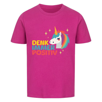 Denk immer positiv Premium Shirt Kids - Kanimal - T-Shirt - MarketPrint