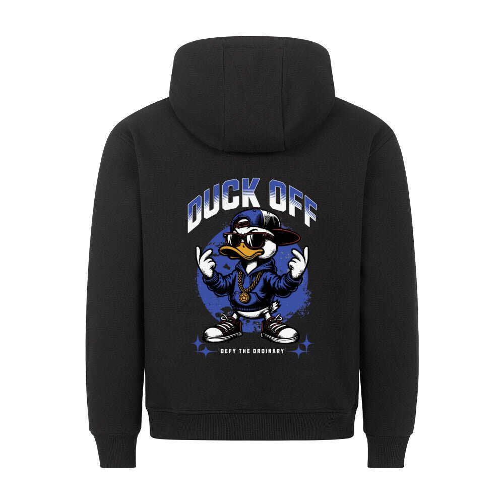 Duck off H.B. Premium Hoodie - Kanimal - Hoodie - MarketPrint