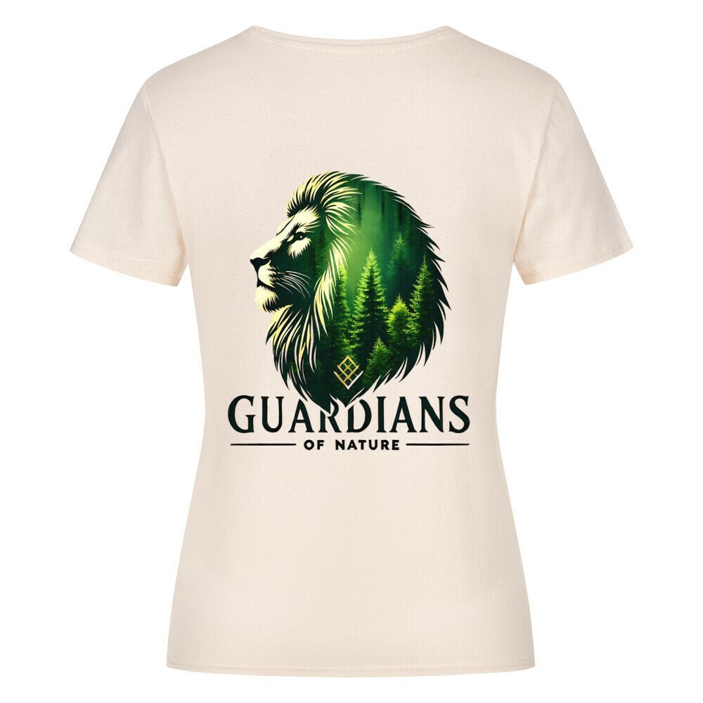 "Guardians of Nature" Damen - T-Shirt mit Rückenprint - Kanimal - T-Shirt - MarketPrint