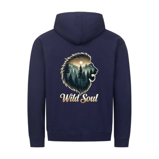 "Wild Soul" Classic Zipper Hoodie Unisex - Kanimal - Hoodie - MarketPrint